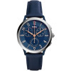 Watch strap Fossil CH3072 Leather Blue 16mm